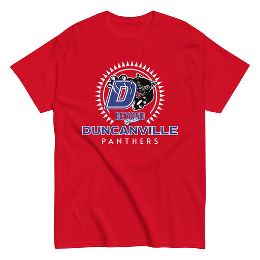 Duncanville High School Panthers Red Classic Unisex T-shirt 226