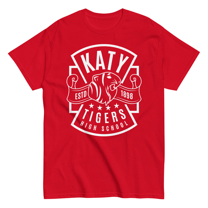 Katy High School Tigers Red Classic Unisex  T-shirt 207