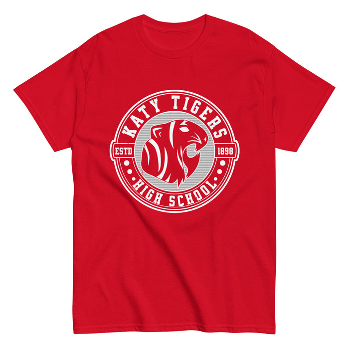 Katy High School Tigers Red Classic Unisex  T-shirt 224