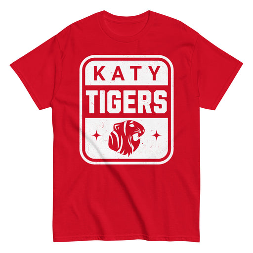Katy High School Tigers Red Classic Unisex  T-shirt 001