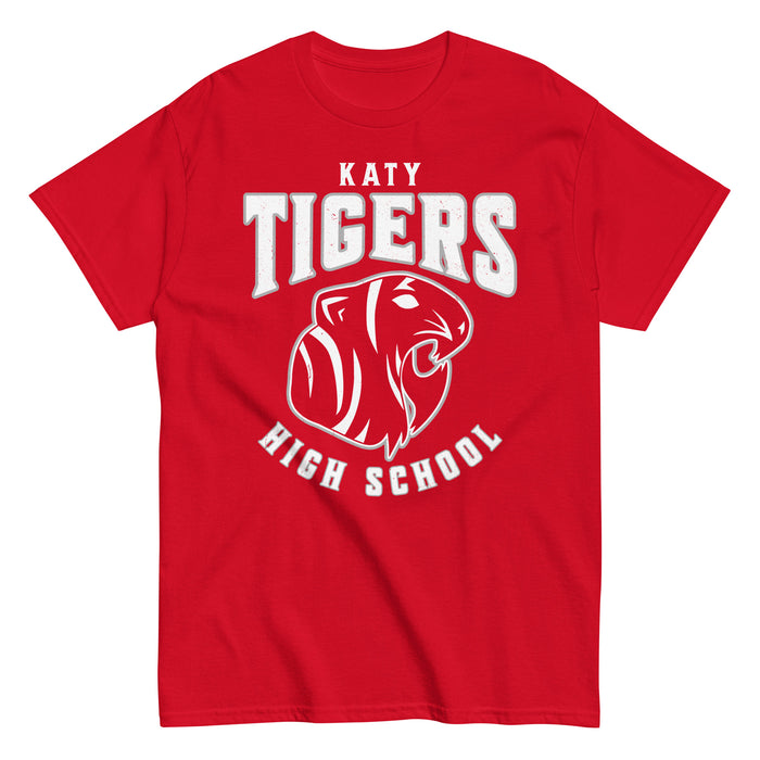 Katy High School Tigers Red Classic Unisex  T-shirt 213