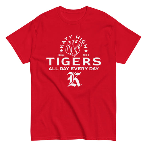 Katy High School Tigers Red Classic Unisex  T-shirt 222