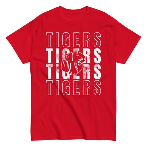 Katy High School Tigers Red Classic Unisex  T-shirt 233