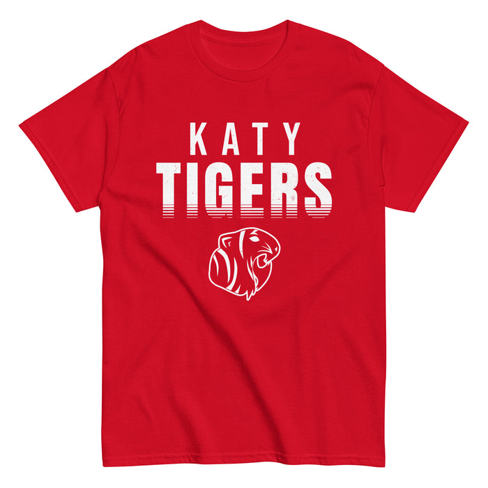 Katy High School Tigers Red Classic Unisex  T-shirt 024