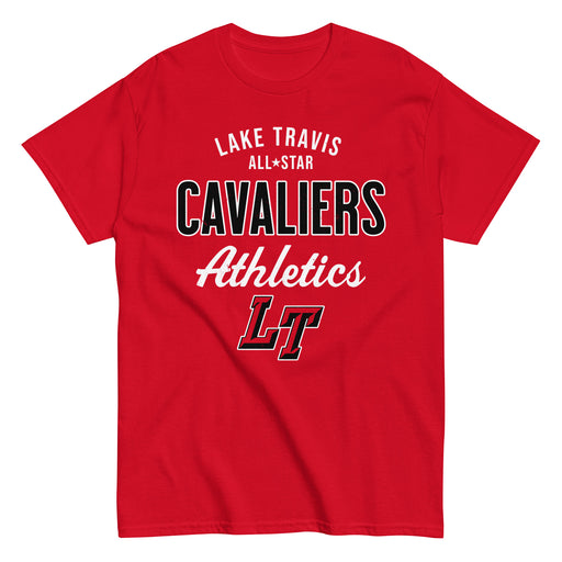 Lake Travis High School Cavaliers Red Classic Unisex T-shirt 034