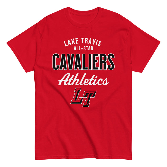 Lake Travis High School Cavaliers Red Classic Unisex T-shirt 034