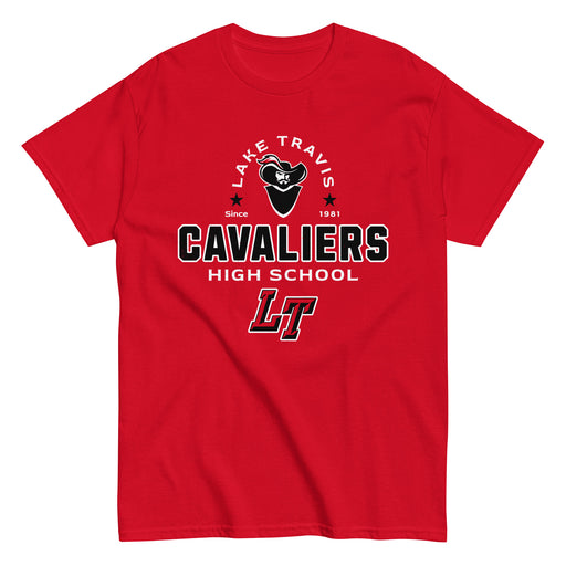 Lake Travis High School Cavaliers Red Classic Unisex T-shirt 222