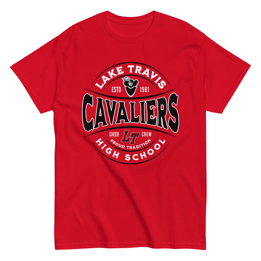 Lake Travis High School Cavaliers Red Classic Unisex T-shirt 218
