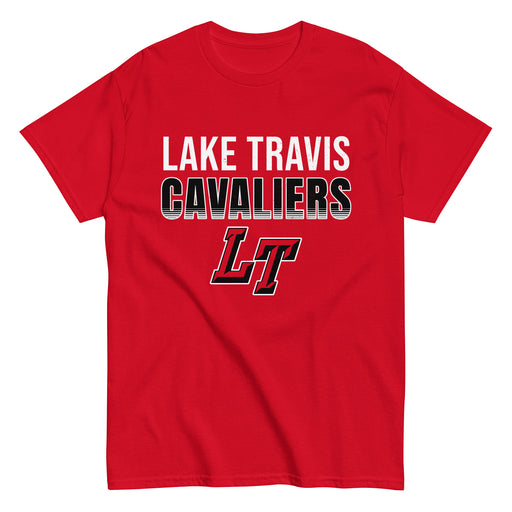 Lake Travis High School Cavaliers Red Classic Unisex T-shirt 024