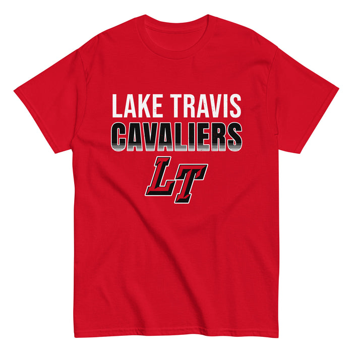 Lake Travis High School Cavaliers Red Classic Unisex T-shirt 024