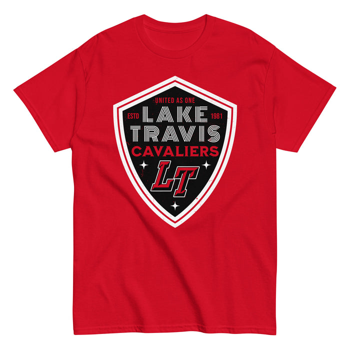 Lake Travis High School Cavaliers Red Classic Unisex T-shirt 225