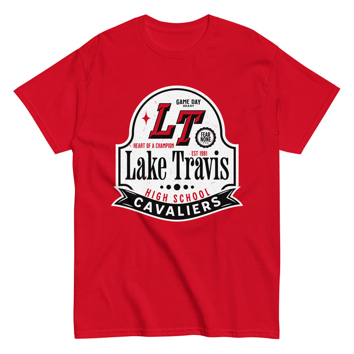 Lake Travis High School Cavaliers Red Classic Unisex T-shirt 219