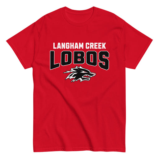 Langham Creek High School Lobos Red Classic Unisex T-shirt 234