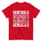MacArthur High School Generals Red Classic Unisex T-shirt 233