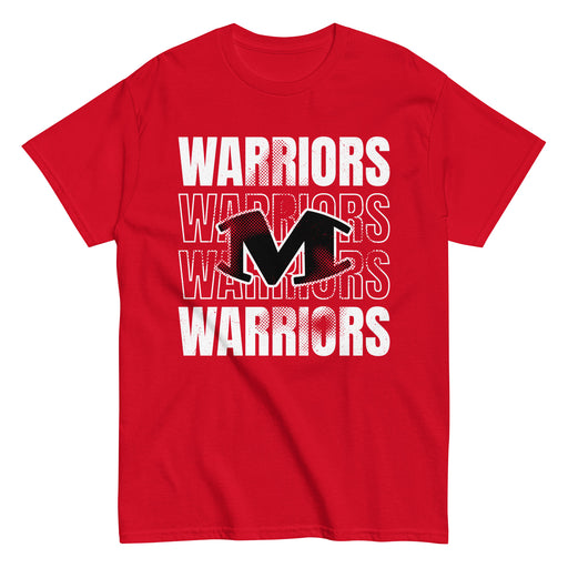 Martin High School Warriors Red Classic Unisex T-shirt 233