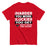 North Shore High School Mustangs Red Classic Unisex T-shirt 238