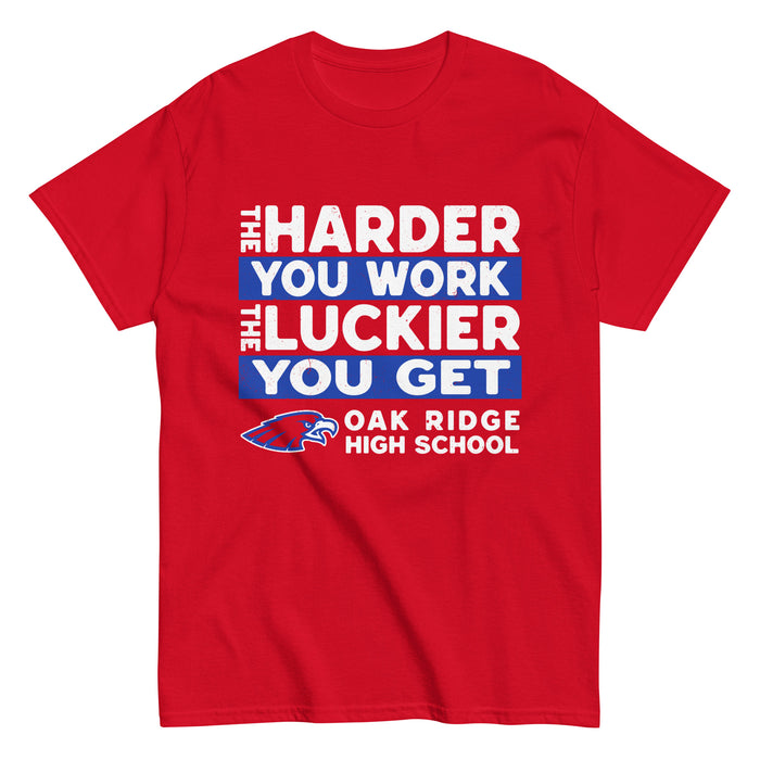 Oak Ridge High School War Eagles Red Classic Unisex T-shirt 238