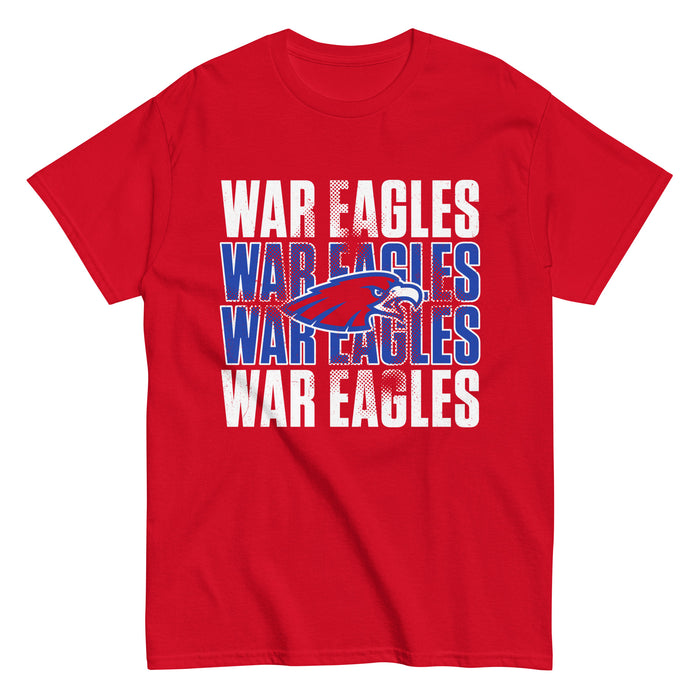 Oak Ridge High School War Eagles Red Classic Unisex T-shirt 233