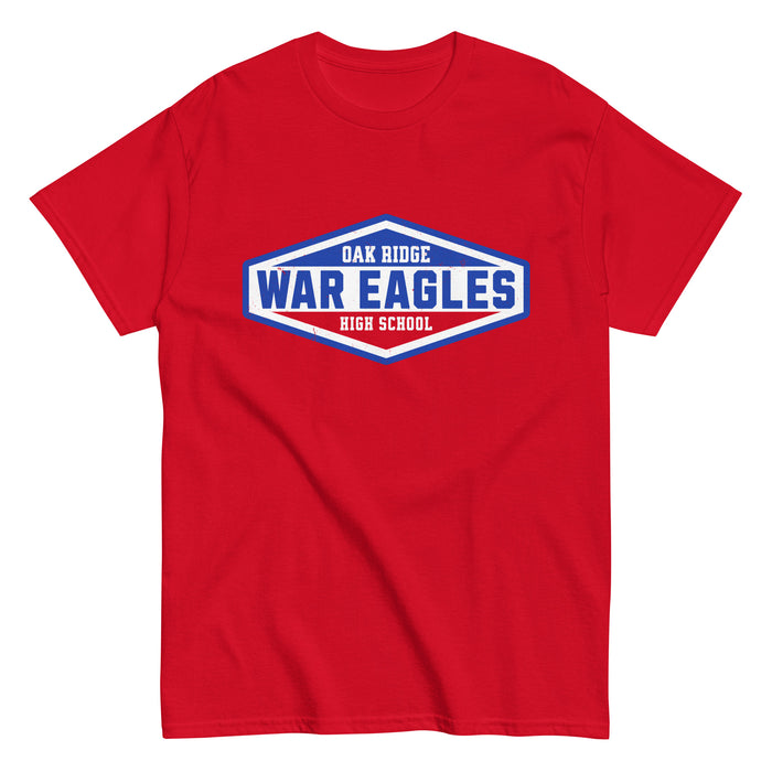 Oak Ridge High School War Eagles Red Classic Unisex T-shirt 009