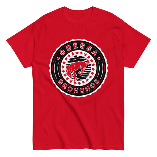 Odessa High School Bronchos Red Classic Unisex T-shirt 216