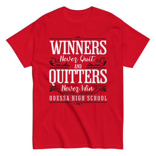 Odessa High School Bronchos Red Classic Unisex T-shirt 237