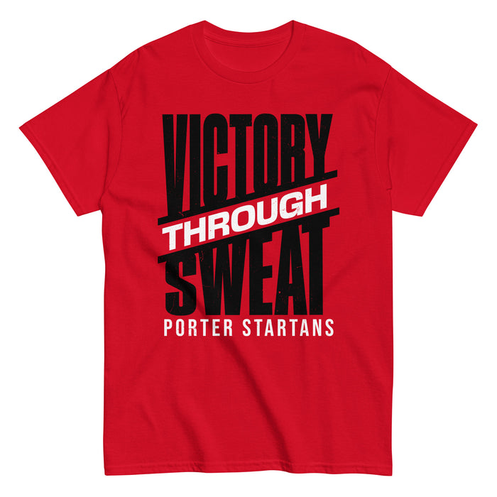 Porter High School Spartans Red Classic Unisex T-shirt 241