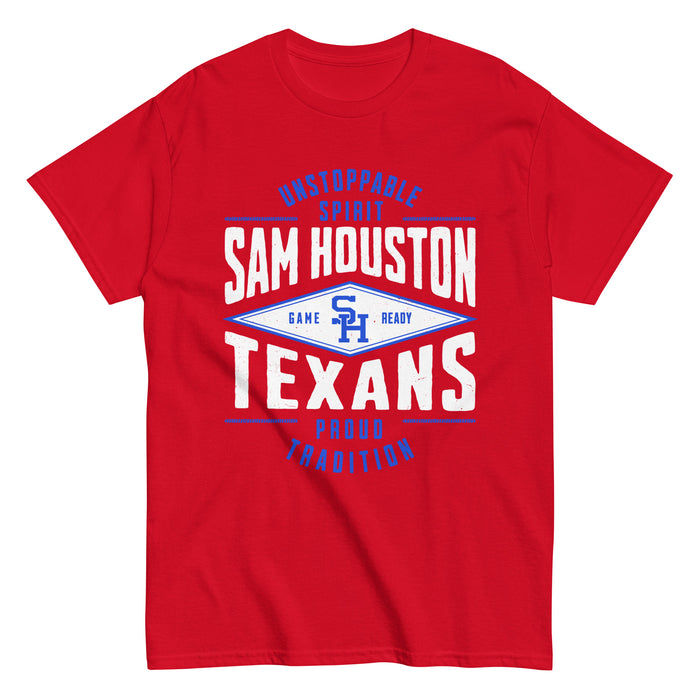 Sam Houston High School Texans Red Classic Unisex T-shirt 210
