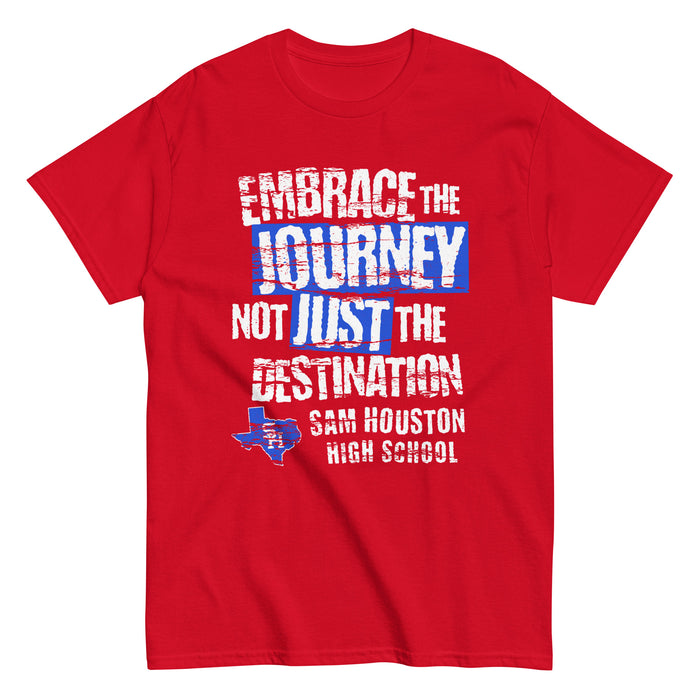 Sam Houston High School Texans Red Classic Unisex T-shirt 232