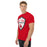 Side view of Del Valle High School Cardinals Red Classic Unisex T-shirt 225