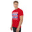 Man wearing Oak Ridge High School War Eagles Red Classic Unisex T-shirt 238