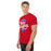 Man wearing Oak Ridge High School War Eagles Red Classic Unisex T-shirt 253