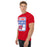 Man wearing Oak Ridge High School War Eagles Red Classic Unisex T-shirt 001