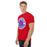 Man wearing Sam Houston High School Texans Red Classic Unisex T-shirt 203