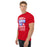 Man wearing Sam Houston High School Texans Red Classic Unisex T-shirt 232