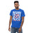 Man wearing Duncanville High School Panthers Royal Blue Classic Unisex T-shirt 236
