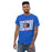 Man wearing Duncanville High School Panthers Royal Blue Classic Unisex T-shirt 223