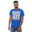 Man wearing Grand Oaks High School Grizzlies Classic Unisex Royal T-shirt 236