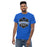 Front view of Hebron High School Hawks Royal Blue Classic Unisex T-shirt 209