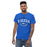 Front view of New Caney High School Eagles Royal Blue Classic Unisex T-shirt 211