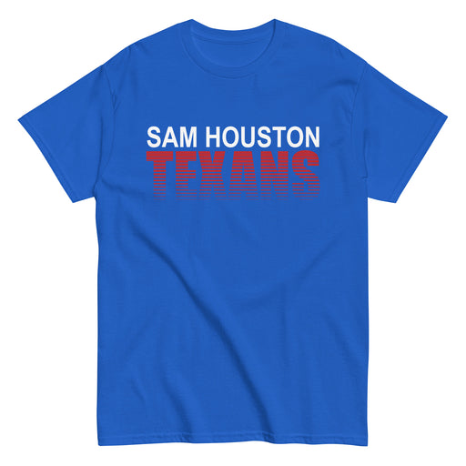 Sam Houston High School Texans Royal Blue Classic Unisex T-shirt 024