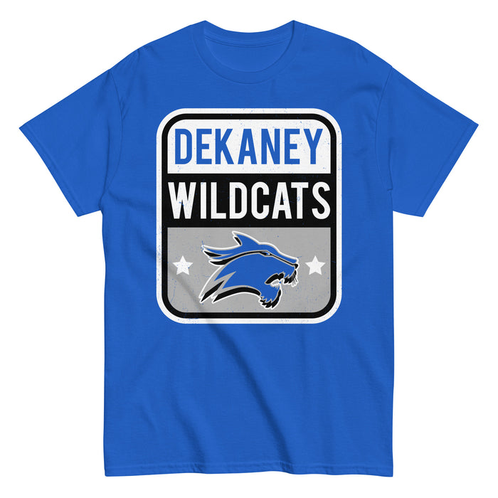 Dekaney High School Wildcats Royal Classic Unisex T-shirt 001