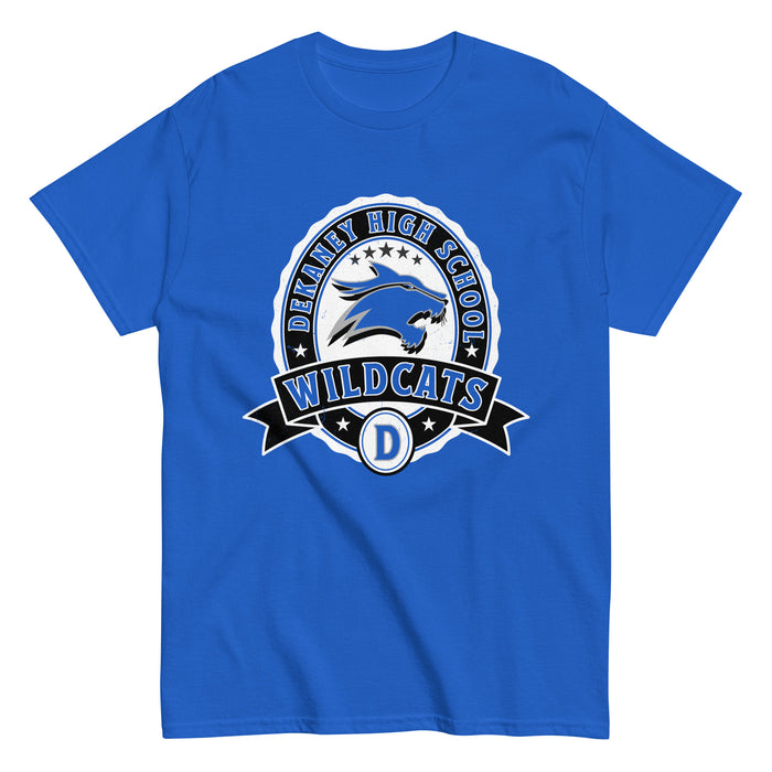 Dekaney High School Wildcats Royal Classic Unisex T-shirt 212