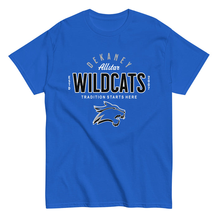 Dekaney High School Wildcats Royal Classic Unisex T-shirt 040
