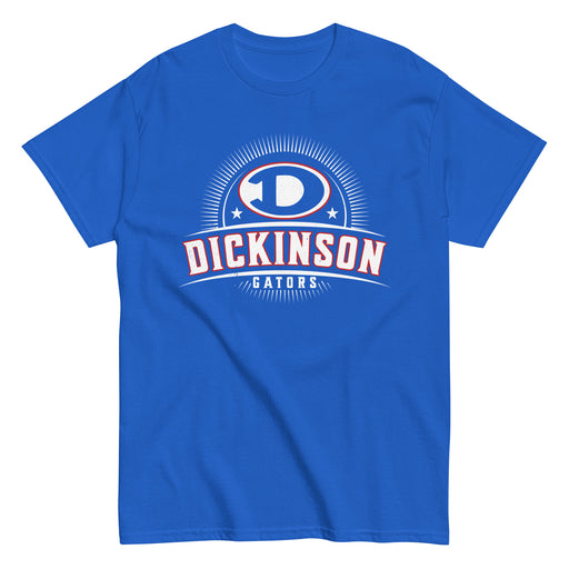 Dickinson High School Gators Royal Blue Classic Unisex T-shirt 221