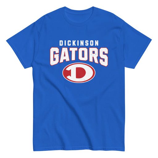 Dickinson High School Gators Royal Blue Classic Unisex T-shirt 234
