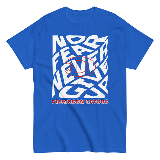 Dickinson High School Gators Royal Blue Classic Unisex T-shirt 236