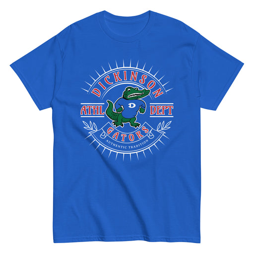 Dickinson High School Gators Royal Blue Classic Unisex T-shirt 201