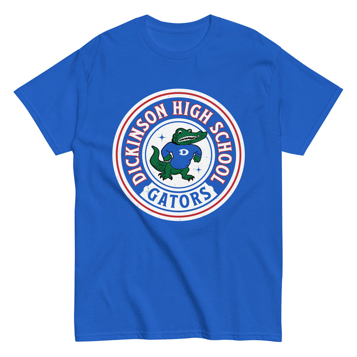 Dickinson High School Gators Royal Blue Classic Unisex T-shirt 220