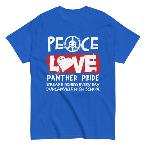 Duncanville High School Panthers Royal Blue Classic Unisex T-shirt 240