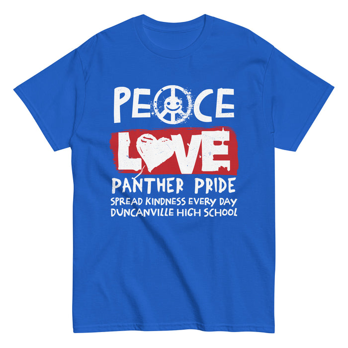 Duncanville High School Panthers Royal Blue Classic Unisex T-shirt 240